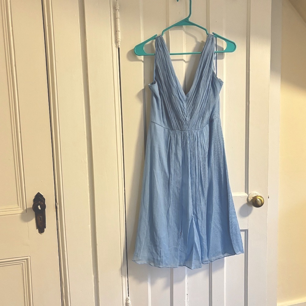 NWOT J Crew 100% silk bridesmaid dress (US4)